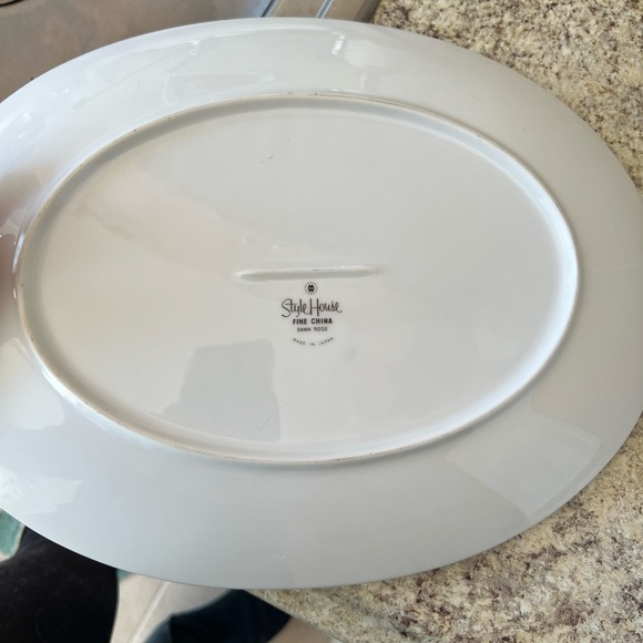 China Oval Serving Platter - Picture 2 of 5